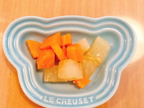 *幼児食*大根と人参の味噌煮